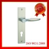 zinc alloy door handle with plate