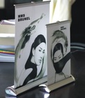 mini desktop roll up banner stand