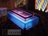 LED bar table, LED glass desk