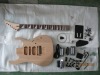 Unfinished electric guitar kits