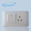 ABS high-end quality 10A 3 pin plug switch socket