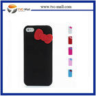 Wholesale 3D Hello Kitty Silicone Case for iPhone 5