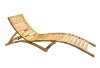 (W-D-1210) solid oak wood beach bed