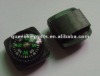 plastic mini compass for neck lanyard and wristband