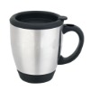 14oz stainless steel mug with handle