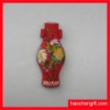 Beauty vase shape pvc rubber fridge magnet