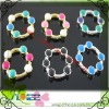 colorful round plastic buckle