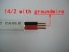 2012 Hot Sales 2*14AWG Twin and Earth Cable with Ground wire