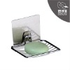 magic flexible sticker rack metal soap dish