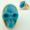 Fashion Style Alloy Resin Cool Skull Rings