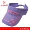 3D embroidered girls visor cap