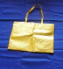 Golden non-woven bag