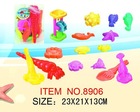 funny children 6pcs sandy beach toys