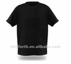 EL Music Active T-shirt made of 100% Cotton with EL velcro patch and drive for promotion party and pub