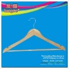 Wooden clothes hanger stand