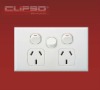 (CLGP02X) Australian Standard Slim Wall Switch & Socket