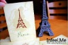 2012 Eiffel Tower Printing Greeting Card