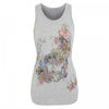 Printed cotton tank top for women