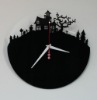 Acrylic wall clock for home decorative