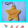 2012 cute popular rubber key tags