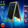 led writing board luxurious wooden frames