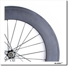 HOT! BladeX Road Carbon Wheelset 488T with Ceramic Bearings Hubs and Basalt Braking Surface; 88mm Tubular Carbon Wheels