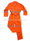 fire resistant coverall with reflective tape