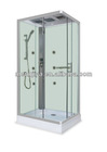 sliding door rectangular shower room cubicle with right entrance