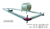 steel cord/auger conveyor belt system