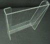 W838 Acrylic newspaper Rack Acrylic newspaper display Acrylic newspaper stand