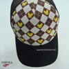 H0020A Checked hiphop hat