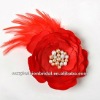 2012 designer flowers natural pearl accented wedding flower hair accessory