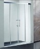 (A-8907) stainless steel sliding frameless shower door