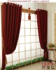 QC17099 100% polyester plain luxury curtain fabric