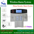 LCD Display Auto Dial Intelligent wireless alarm system with Dual voice Guild