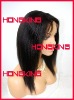 100% indian remy full lace wig, 12" 1#, yaki straight