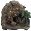 5" Nativity set with LED lighting