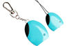 Blue Cute Wireless Proximity remote control alarm Keychain Set with String & Snap Hook BALA-A1