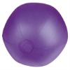 Purple color inflatable beach ball