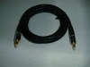 Gold Plated Connector Optical Fiber Cable