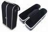 Wine carrier case with shoulder strap