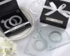 Wedding Favors Glass Coasters (set of 2)