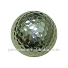 silver golf ball