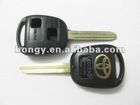 2 button remote key shell for toyota & car key