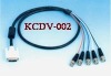 DVI Cable DVI (12+5) M to BNC M*5PCS (KCDV-002)