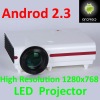 Home Theater Android LED Wifi RJ45 720P LCD Video Projector