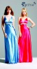 Formal V-Neckline Empire Floor Length Evening Dresses