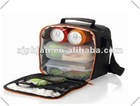 lunch bag,lunch bag with bottle holder,camping luch bag