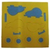 eva foam 3D car puzzle