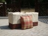 Cushion Storage Bag Polyester/vinyl coated PE